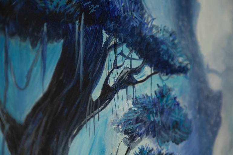 Original Abstract Expressionism Fantasy Painting by Kristina Poljansek