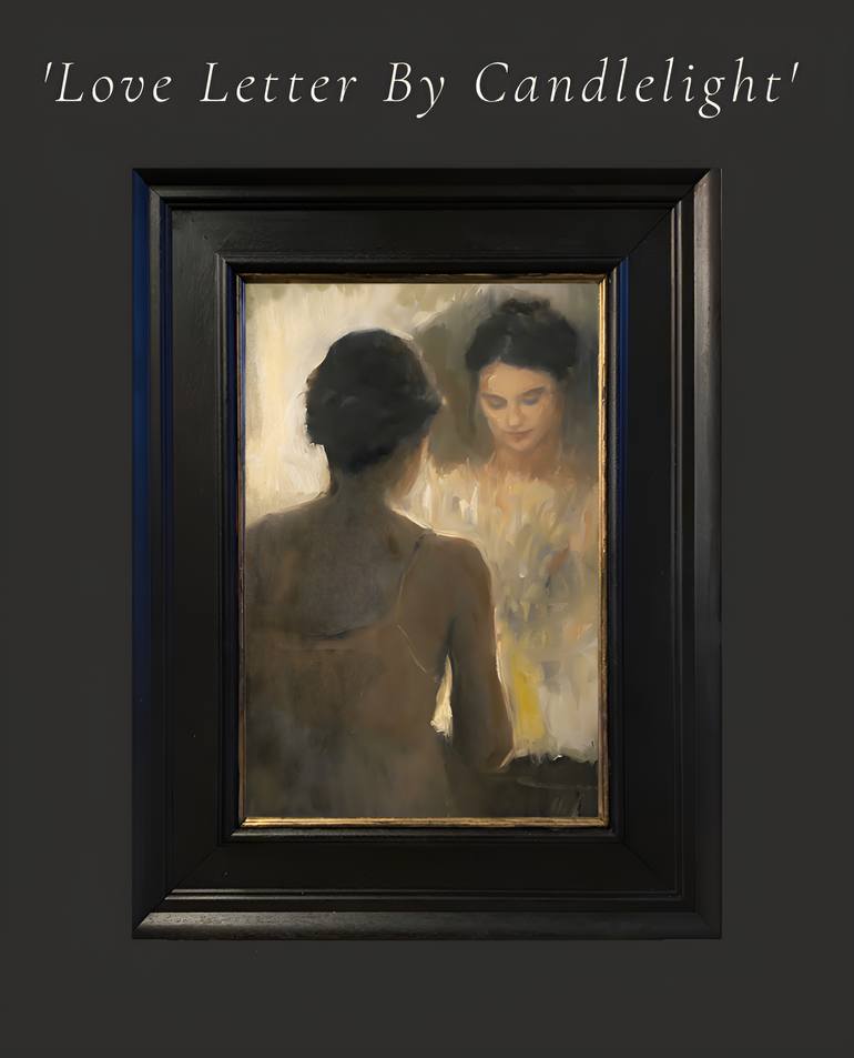 Original Contemporary Love Painting by William Oxer