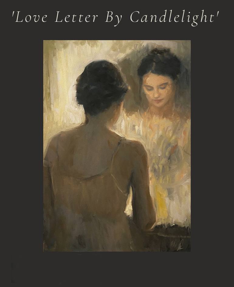 Original Contemporary Love Painting by William Oxer
