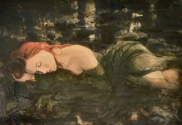 Original Classical mythology Paintings by William Oxer FRSA