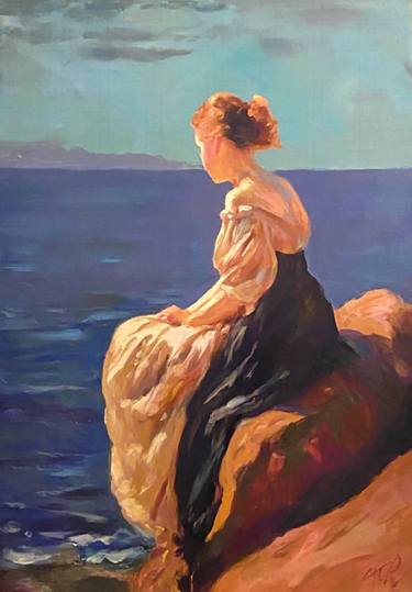 Original Figurative Light Paintings by William Oxer FRSA