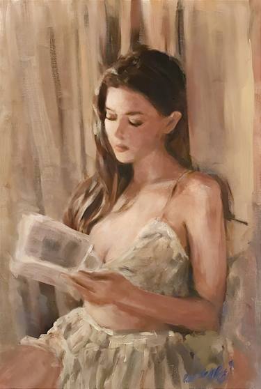 Original Figurative Love Paintings by William Oxer FRSA