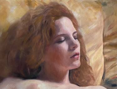 Print of Figurative Erotic Paintings by William Oxer FRSA