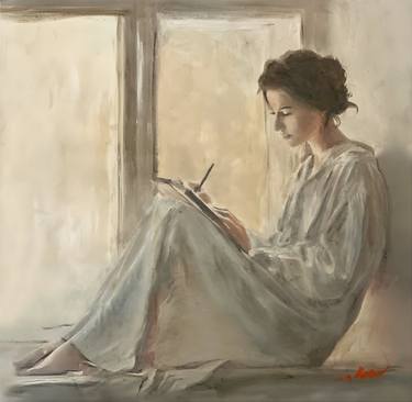 Print of Figurative Home Paintings by William Oxer FRSA