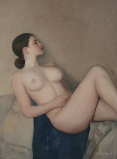 Print of Women Paintings by William Oxer FRSA