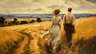 Original Landscape Paintings by William Oxer FRSA