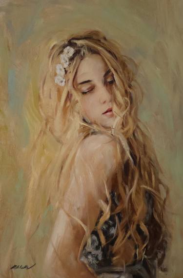 Original Figurative Women Paintings by William Oxer FRSA