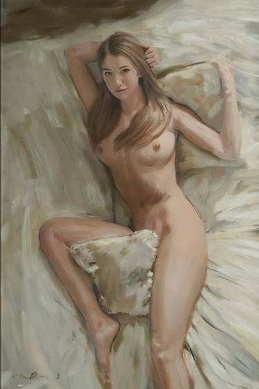 Original Figurative Erotic Paintings by William Oxer FRSA