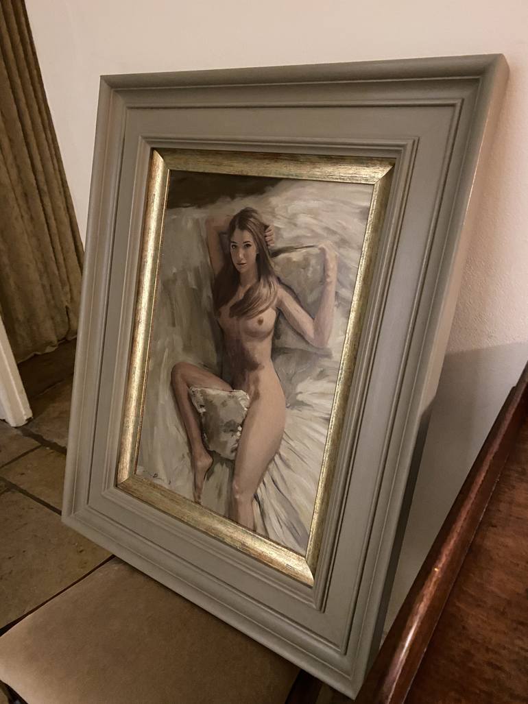Original Figurative Erotic Painting by William Oxer