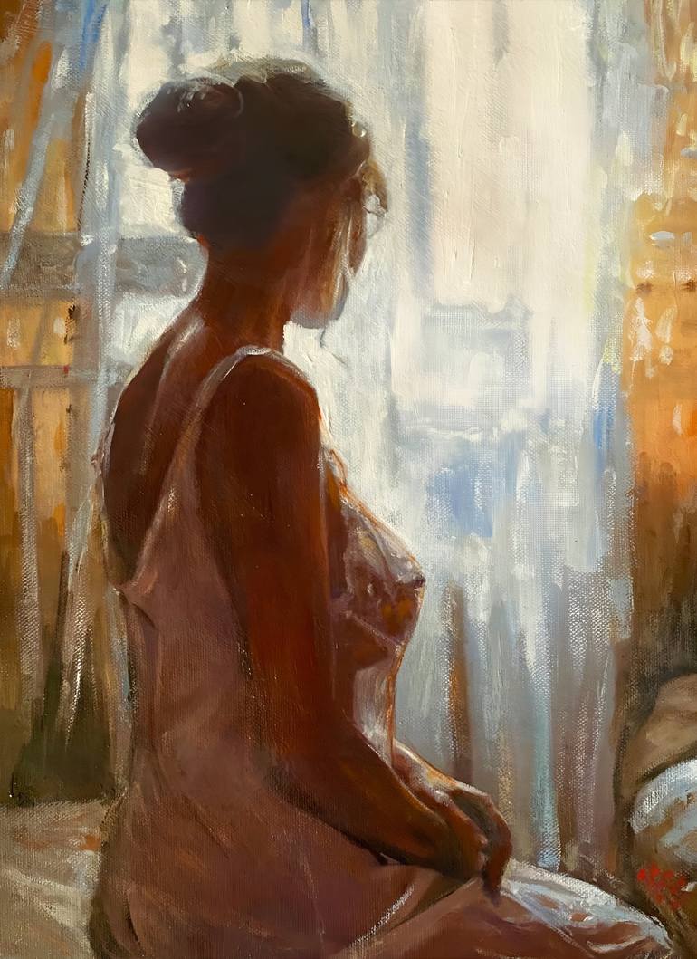 Print of Romanticism Love Paintings by William Oxer
