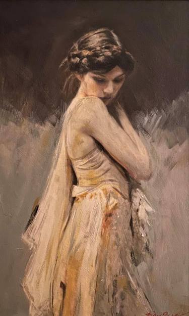 Original Art Nouveau Love Paintings by William Oxer
