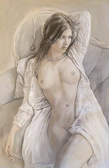 Original Figurative Nude Paintings by William Oxer