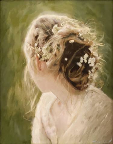 Original Romanticism Love Painting by William Oxer
