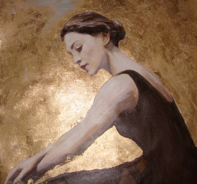 The Ballet Dancer Painting by William Oxer | Saatchi Art