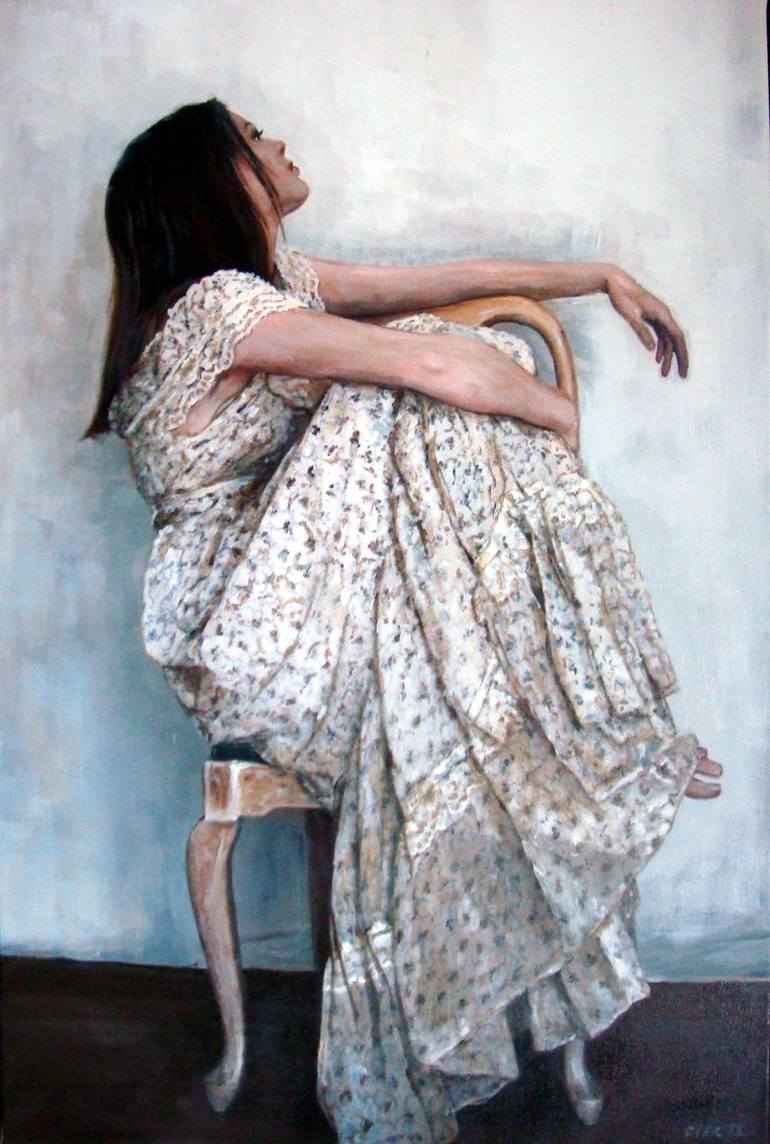 The Thought Painting by William Oxer FRSA | Saatchi Art