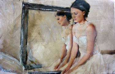 Original Figurative Love Paintings by William Oxer