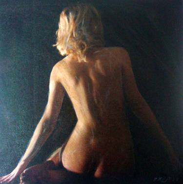 Print of Figurative Erotic Paintings by William Oxer FRSA