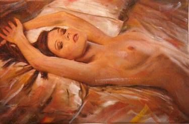 Original Figurative Nude Paintings by William Oxer FRSA