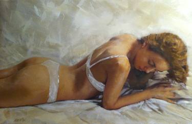 Original Fine Art Nude Paintings by William Oxer FRSA