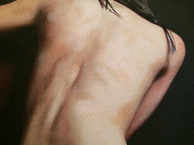 Original Fine Art Nude Painting by William Oxer FRSA