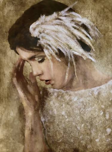 Original Figurative People Paintings by William Oxer FRSA