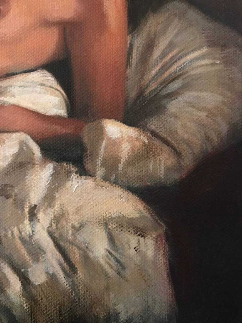 Original Figurative Women Painting by William Oxer