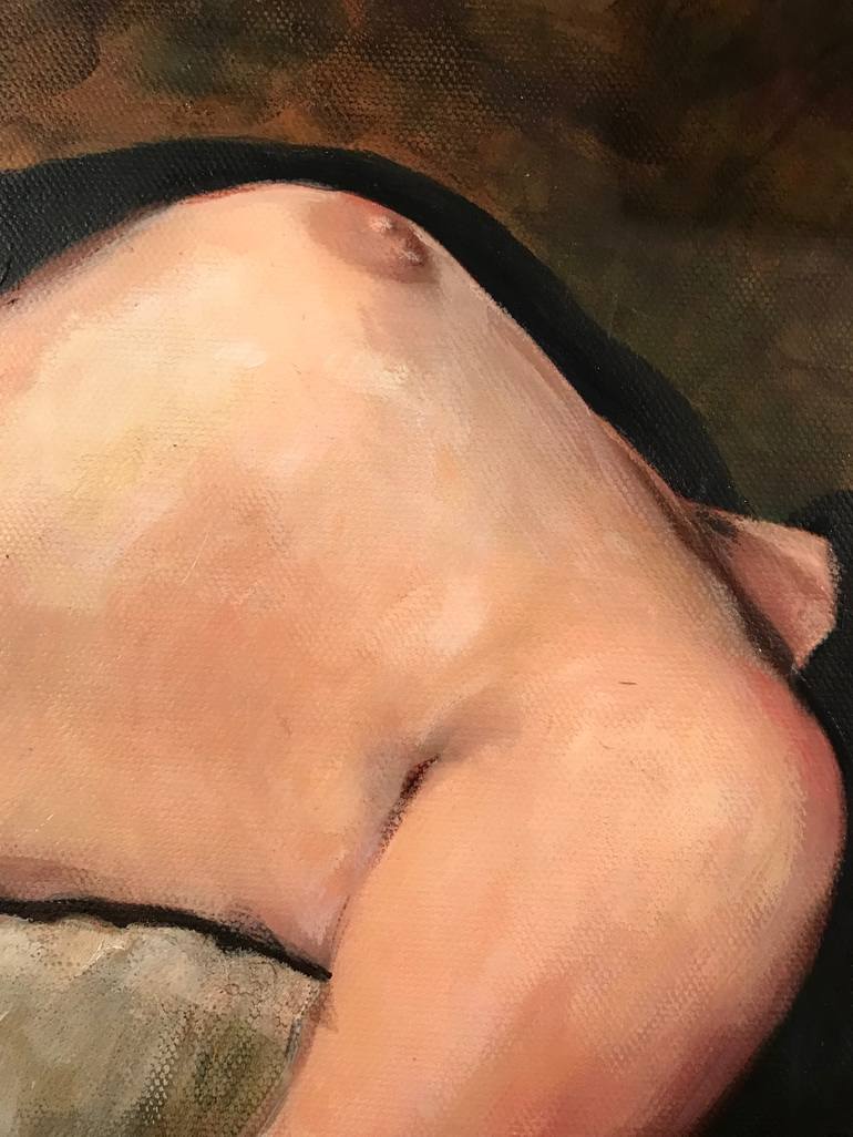 Original Figurative Women Painting by William Oxer