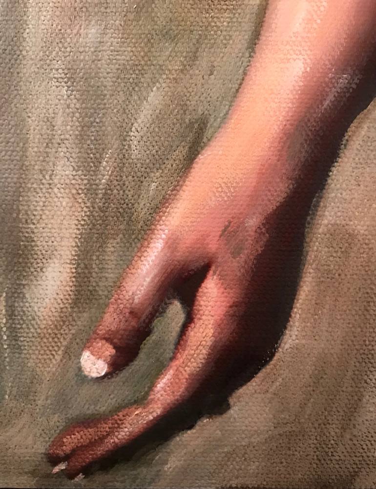 Original Figurative Women Painting by William Oxer