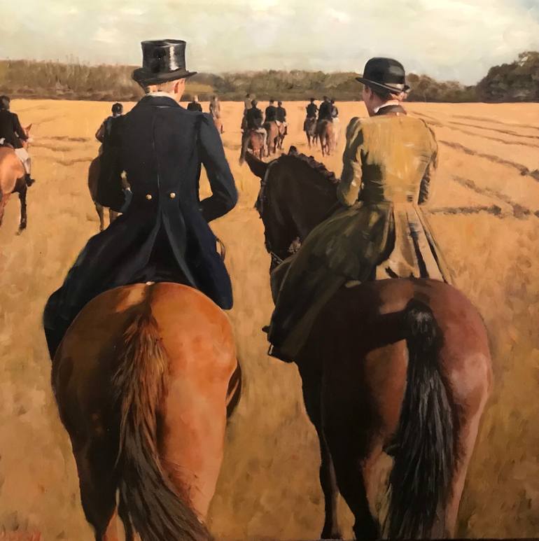 Original Horse Painting by William Oxer FRSA