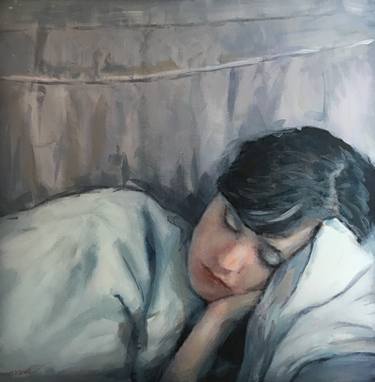 Original Figurative Love Paintings by William Oxer