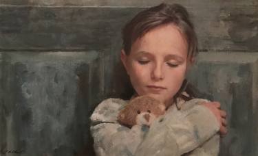 Print of Figurative Children Paintings by William Oxer FRSA