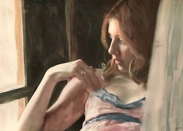 Original Figurative Women Paintings by William Oxer FRSA