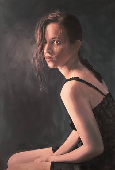 Print of Figurative People Paintings by William Oxer FRSA