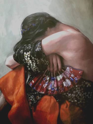 Print of Figurative Love Paintings by William Oxer FRSA