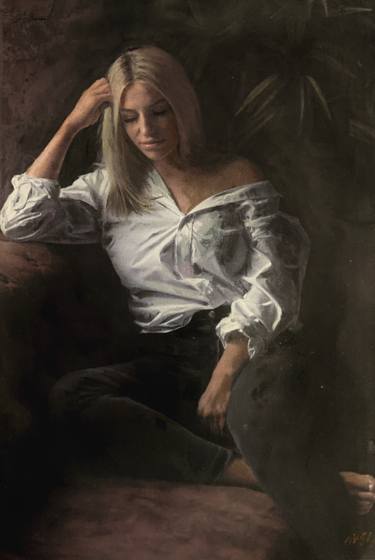 Original Women Paintings by William Oxer FRSA