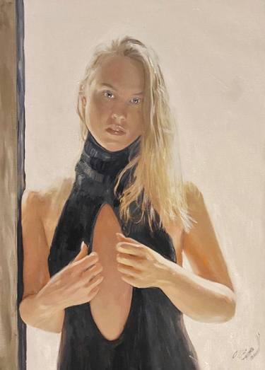 Print of Figurative Erotic Paintings by William Oxer FRSA