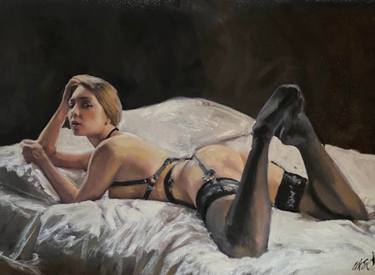 Print of Erotic Paintings by William Oxer FRSA