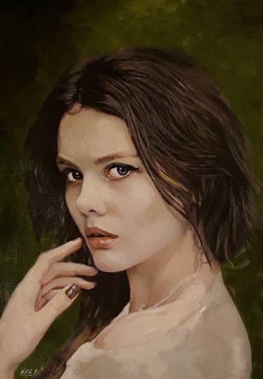 Original Figurative Women Paintings by William Oxer FRSA