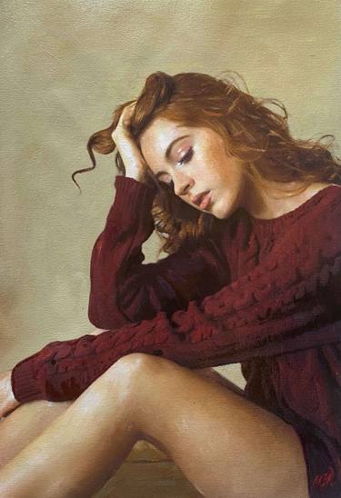 Print of Figurative Love Paintings by William Oxer FRSA