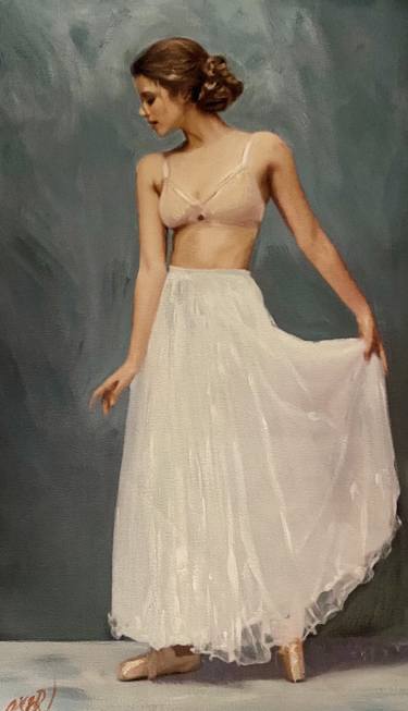 Original Figurative Women Paintings by William Oxer FRSA