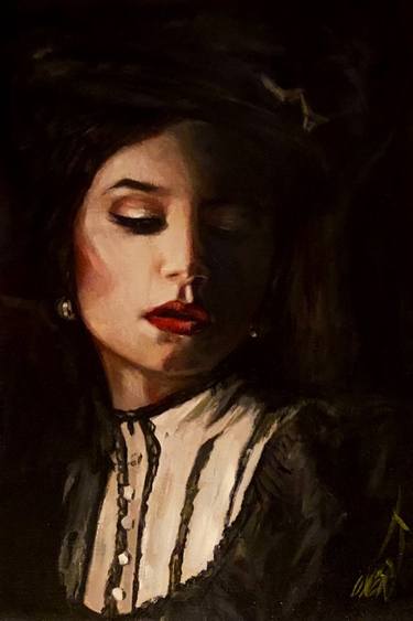 Original Women Paintings by William Oxer FRSA