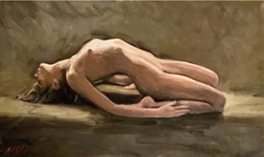 Original Figurative Nude Paintings by William Oxer