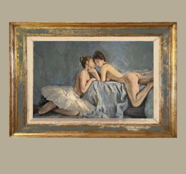 Original Other Nude Painting by William Oxer