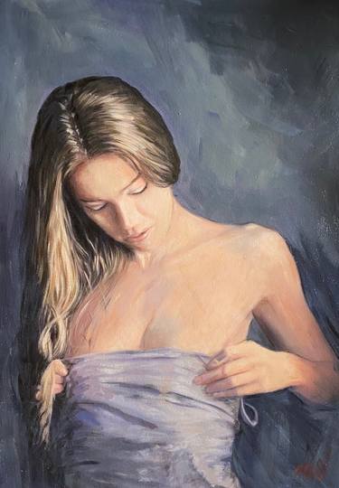Original Figurative Women Paintings by William Oxer FRSA