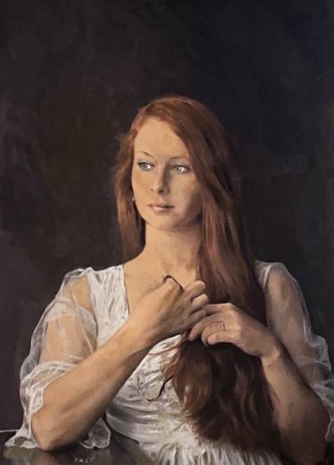 Original Portraiture Portrait Paintings by William Oxer FRSA
