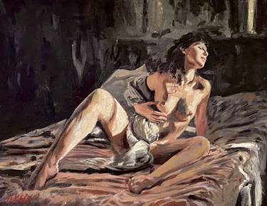 Original Nude Paintings by William Oxer FRSA