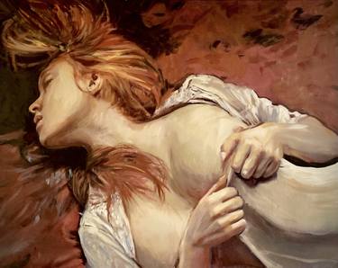 Print of Fine Art Erotic Paintings by William Oxer FRSA