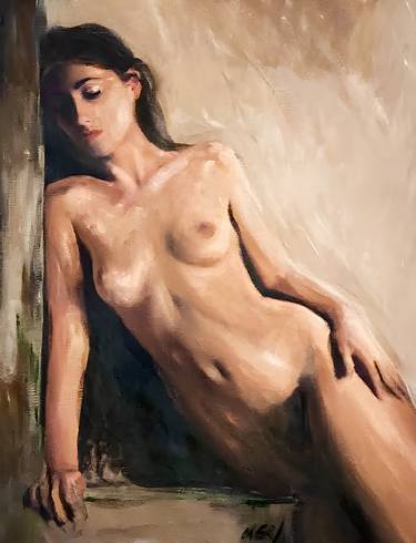 Original Nude Paintings by William Oxer FRSA