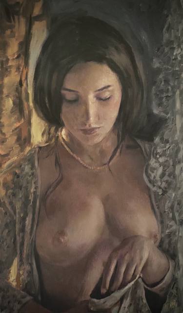 Print of Figurative Nude Paintings by William Oxer FRSA