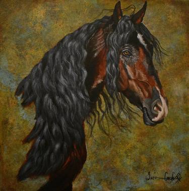 Original Horse Paintings by Saeid Gholibeik